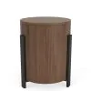 Riverside Furniture 46412 Riverside Furniture 46412 Nova - Chairside Table - Nouveau Walnut