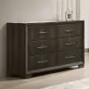 New Classic B1973-050 Langston - 6 Drawer Dresser - Espresso