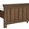 Samuel Lawrence Furniture S917-BR-K3 Seneca - King Panel Bed - Brown