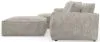Jackson Furniture Industries 2306/73/75/28-01 Jackson Furniture Industries 2306/73/75/28-01 Bucktown - 2 Piece Sofa / LSF Chaise With Extra Thick Cuddler Seat Cushions & Cocktail Ottoman - Parchment