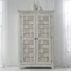 Liberty Furniture 237-BR43 River Place - Armoire - Riverstone White & Tobacco