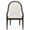 Riverside Furniture 27158 Riverside Furniture 27158 Lydia - Curved Upholstered Arm Chair (Set of 2) - White