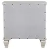 CoasterEssence 201302 Sandy Beach - 3-Drawer Nightstand - Cream White