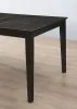 CoasterEveryday 101561 Louise - Rectangular Extension Leaf Dining Table - Black