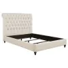 CoasterEssence 300525KE Devon - Upholstered Eastern King Panel Bed - Beige