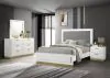 Coaster Fine Furniture 224771Q-S4 Caraway - 4 Piece Queen Bedroom Set - White
