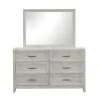 New Classic 00-2442-DM New Classic 00-2442-DM Fiona - Dresser & Mirror - Gray