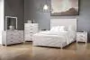 New Classic 00-3314-26N New Classic 00-3314-26N Biscayne - 6/0 Western King 6 Piece Bedroom Set (Bed & Dresser & Mirror & Chest & 2 Nightstands) - Driftwood