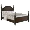 Coaster Fine Furniture 223631KW Andover - Four Poster California King Bed - Dark Oak