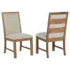 Coaster Fine Furniture 109102 Bruner - Upholstered Dining Side Chair (Set of 2) - Brown