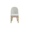New Classic D1464N-20 New Classic D1464N-20 Essence - Upholstered Curved Back Chair - Natural