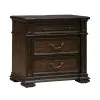 Liberty Furniture 765-BR61 Provence Park - Nightstand With Charging Station - Chateau Brown