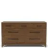 Riverside Furniture 61760 Calhoun - 7 Drawer Dresser - Whiskey Oak