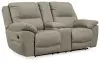Ashley Furniture 5420394 Next-Gen Gaucho - DBL Rec Loveseat w/Console - Putty