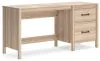 Ashley Furniture H3929-134 Battelle - Home Office Desk - Tan