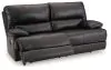 Ashley Furniture U65801/47/18 Mountainous - 2 Pc. - Power Reclining Sofa, Power Loveseat - Eclipse