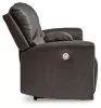 Ashley Furniture U1310096 Boxmere - Dbl Power Reclining Loveseat with Console - Storm