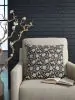 Ashley Furniture A1001100 Alanderson - Pillow (Set of 4) - Black / Ivory