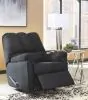 Ashley Furniture 75008/38/35/25 Ashley Furniture 75008/38/35/25 Darcy - 3 Pc. - Sofa, Loveseat, Rocker Recliner - Black
