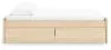 Ashley Furniture EB9632B21 Ashley Furniture EB9632B21 Onita - King Platform Bed With 2 Side Storage - Natural