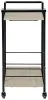 Ashley Furniture A4000389 Waylowe - Bar Cart - Brown / Black