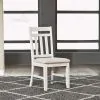 Liberty Furniture 171-C1501S Summerville - Slat Back Side Chair - Soft White Wash / Wirebrushed Gray