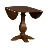 Liberty Furniture 38-CD-ROS Creations - Round Drop Leaf Table - Dark Brown