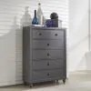 Liberty Furniture 423-BR40 Cottage View - 5 Drawer Chest - Dark Gray