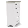 Riverside Furniture 37295 Cora - 5 Drawer Chest - White