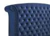 CoasterEveryday 223371Q Melody - Upholstered Queen Wingback Bed - Pacific Blue
