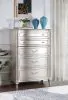 CoasterElevations 223395 Evangeline - 6-Drawer Bedroom Chest - Silver Oak