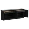 Coaster Fine Furniture 115535 Florence - 4 Door Dining Sideboard Buffet - Distressed Black