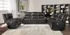 Furniture of America CM9924DG-SF-PM Soterios - Power Sofa - Charcoal