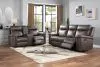 New Classic 20-U1798-2NP Quade - 2 Piece Manual Sofa & Loveseat - Dark Brown