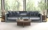 Jackson Furniture Industries 2245/36/31/37-23 Remington - 3 Piece Modular Sofa - Slate