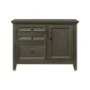 Intercon SM-HO-4130D-GRY-C San Mateo - Credenza - Gray