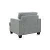 Intercon SY-CH-BWN39-GPH-C Baldwin - Chair - Dalton Graphite