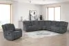 New Classic U2540-15P1-GRY New Classic U2540-15P1-GRY Redondo - Glider Recliner With Heat, Massage, Power - Dark Gray
