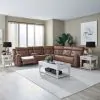 Liberty Furniture 7023SD-UPH-6PCSEC Liberty Furniture 7023SD-UPH-6PCSEC Beckham - 6 Piece Sectional - Aline Saddle