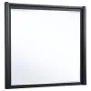 Coaster Fine Furniture 222494 Leandro - Dresser Mirror - Burnished Black