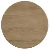 Coaster Fine Furniture 722937 Adina - Round Wood Side End Table - Distressed Light Brown