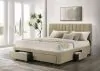 Coaster Fine Furniture 316010KE Wheatland - 4-Drawer Upholstered Eastern King Storage Bed - Light Brown