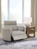 Benchcraft® 6860561P ModMax Luxe - Swivel Glider Power Recliner - Flint