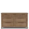 Riverside Furniture 42560 Jaxon - 7-Drawer Dresser - Casual Mink
