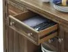 Ashley Furniture D631-60 Moriville - Dining Room Server - Grayish Brown