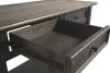 Ashley Furniture T736-4 Tyler Creek - Sofa Table - Grayish Brown / Black