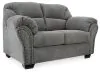 Benchcraft® 2810535 Allmaxx - Loveseat - Pewter