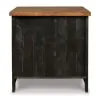 Ashley Furniture T468-3 Valebeck - Rectangular End Table - Black / Brown