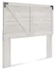 Ashley Furniture EB4121-157 Ashley Furniture EB4121-157 Shawburn - Queen Crossbuck Panel HDBD - Whitewash