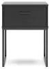 Ashley Furniture EB1865-291 Ashley Furniture EB1865-291 Socalle - One Drawer Night Stand - Black